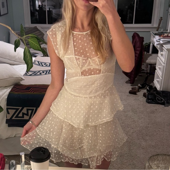 Isabel Marant white lace polka dot set - Picture 2 of 5